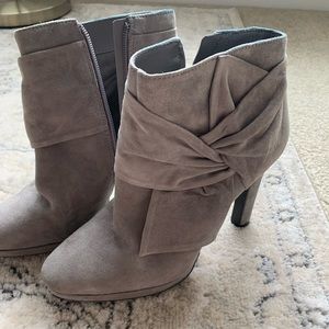 Gianni Bini Heeled Sued Booties